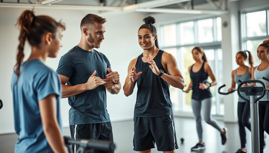 Atlet remaja melakukan kombinasi latihan cardio dan strength dengan pelatih