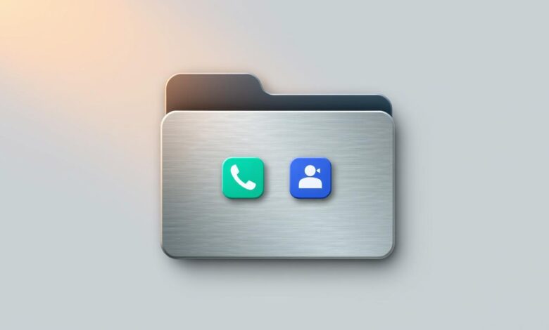 Dual-Icon Folder Launcher